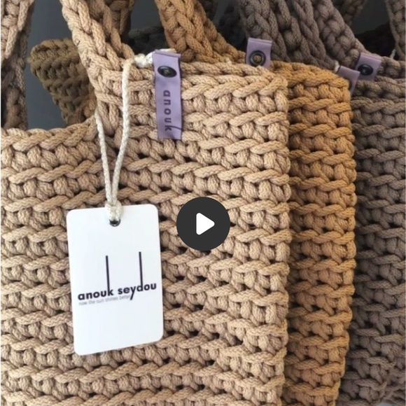 Scandinavian Style Crochet Tote Bag - Picture 11 of 11